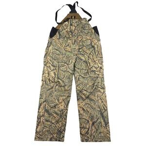 Browning Hunting Bibs Overalls Gore-Tex Mens Large Mossy Oak Camo Insulated